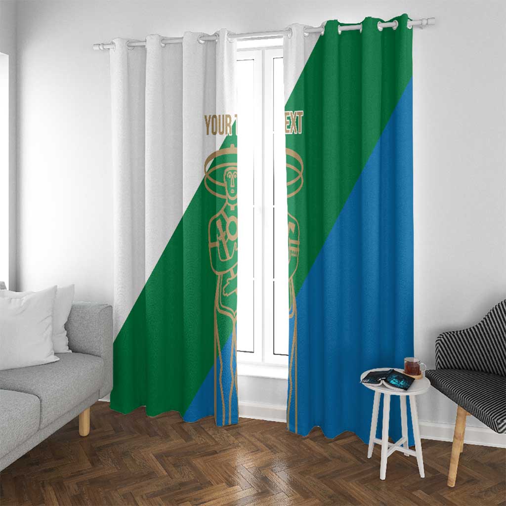 Personalized Italy Abruzzo Window Curtain Inspiration Flags Style