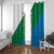 Personalized Italy Abruzzo Window Curtain Inspiration Flags Style