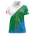 Personalized Italy Abruzzo Women Polo Shirt Inspiration Flags Style