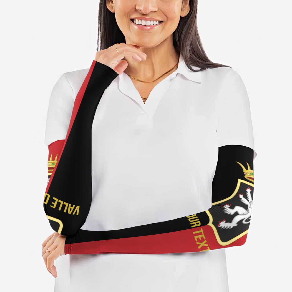 Personalized Italy Aosta Valley Arm Sleeves Inspiration Flags Style - Wonder Print Shop