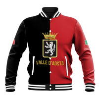 Personalized Italy Aosta Valley Baseball Jacket Inspiration Flags Style