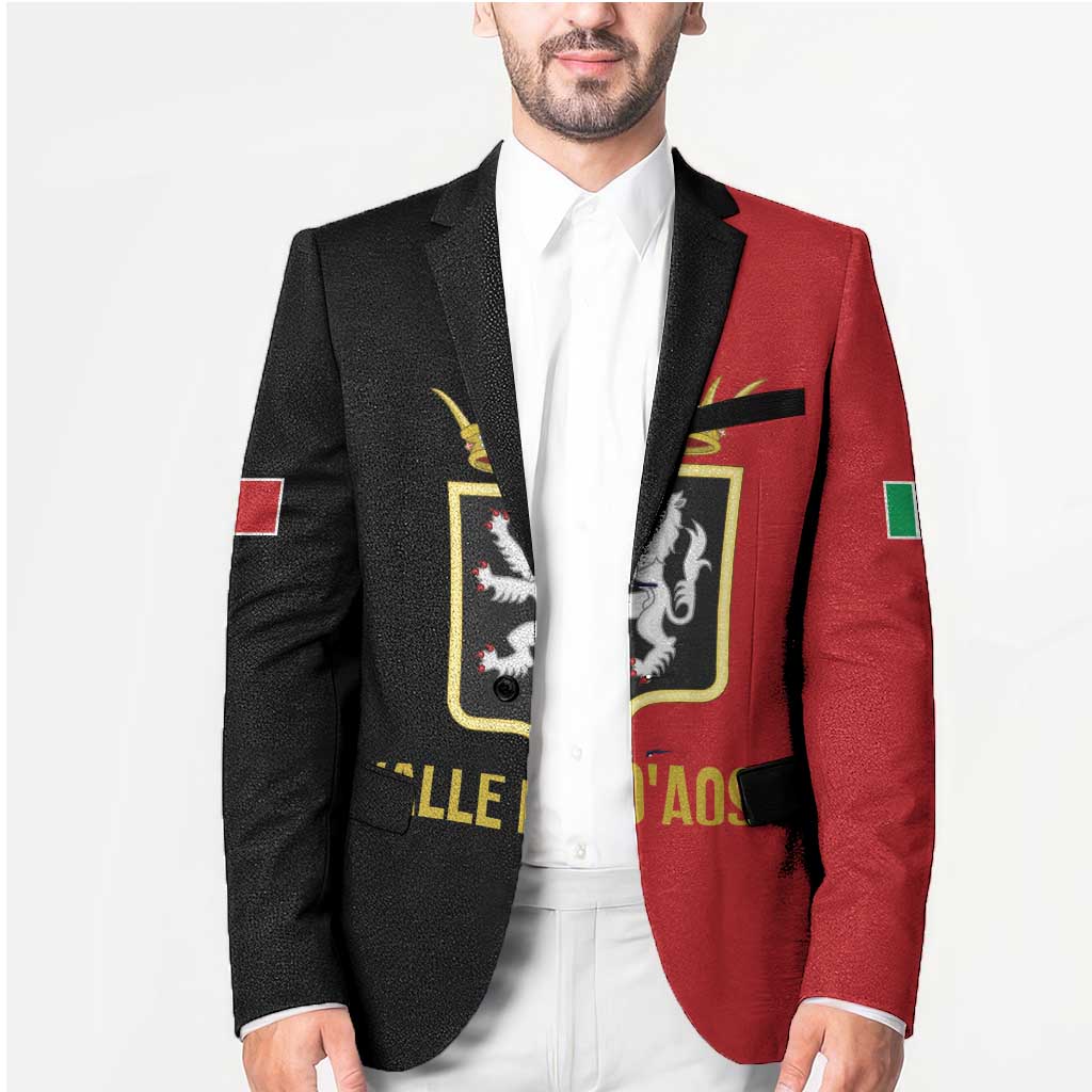 Personalized Italy Aosta Valley Blazer Inspiration Flags Style - Wonder Print Shop