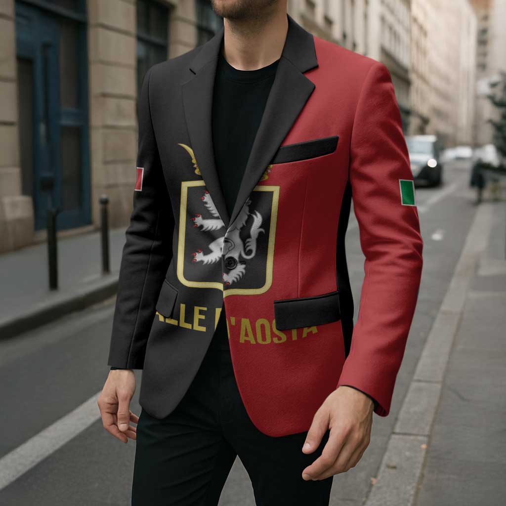 Personalized Italy Aosta Valley Blazer Inspiration Flags Style - Wonder Print Shop