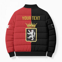 Personalized Italy Aosta Valley Bomber Puffer Jacket Inspiration Flags Style - Wonder Print Shop