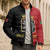 Personalized Italy Aosta Valley Bomber Puffer Jacket Inspiration Flags Style - Wonder Print Shop