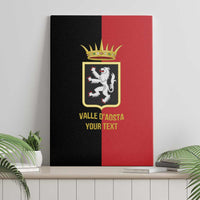 Personalized Italy Aosta Valley Canvas Wall Art Inspiration Flags Style