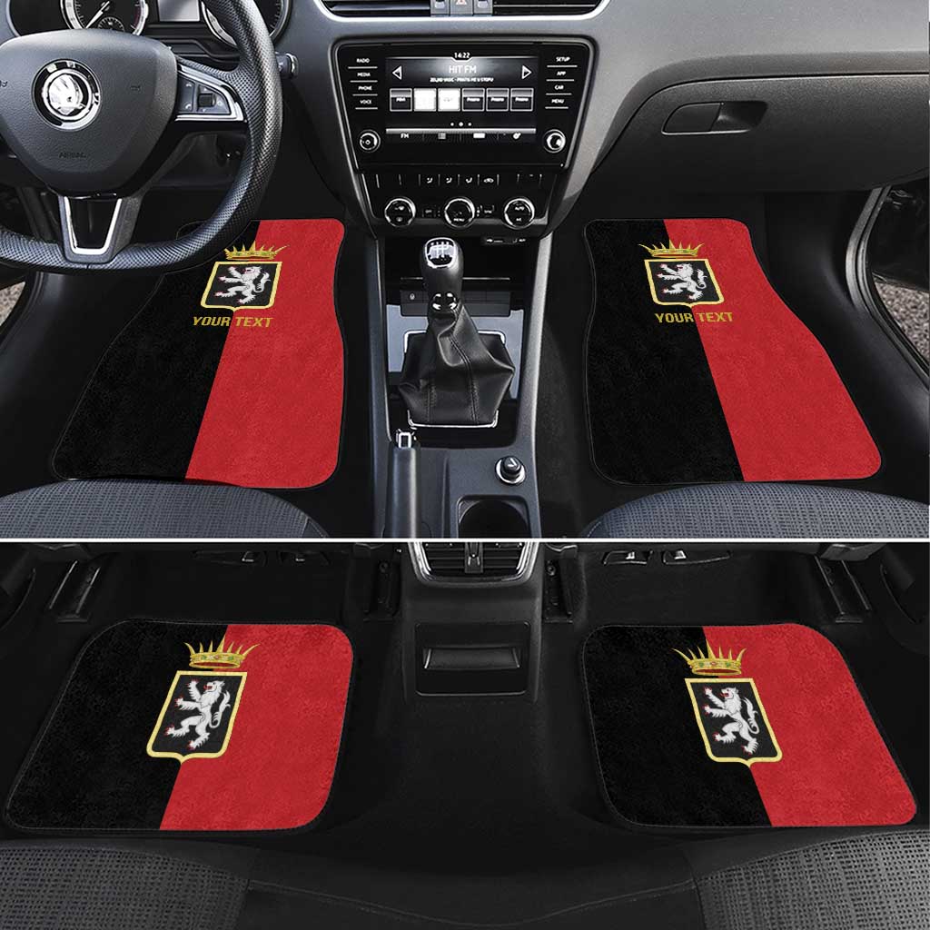 Personalized Italy Aosta Valley Car Mats Inspiration Flags Style