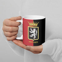 Personalized Italy Aosta Valley Ceramic Mug Inspiration Flags Style - Wonder Print Shop