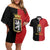 Personalized Italy Aosta Valley Couples Matching Off Shoulder Short Dress and Hawaiian Shirt Inspiration Flags Style