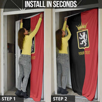 Personalized Italy Aosta Valley Door Cover Inspiration Flags Style - Wonder Print Shop