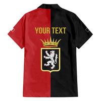 Personalized Italy Aosta Valley Family Matching Summer Maxi Dress and Hawaiian Shirt Inspiration Flags Style