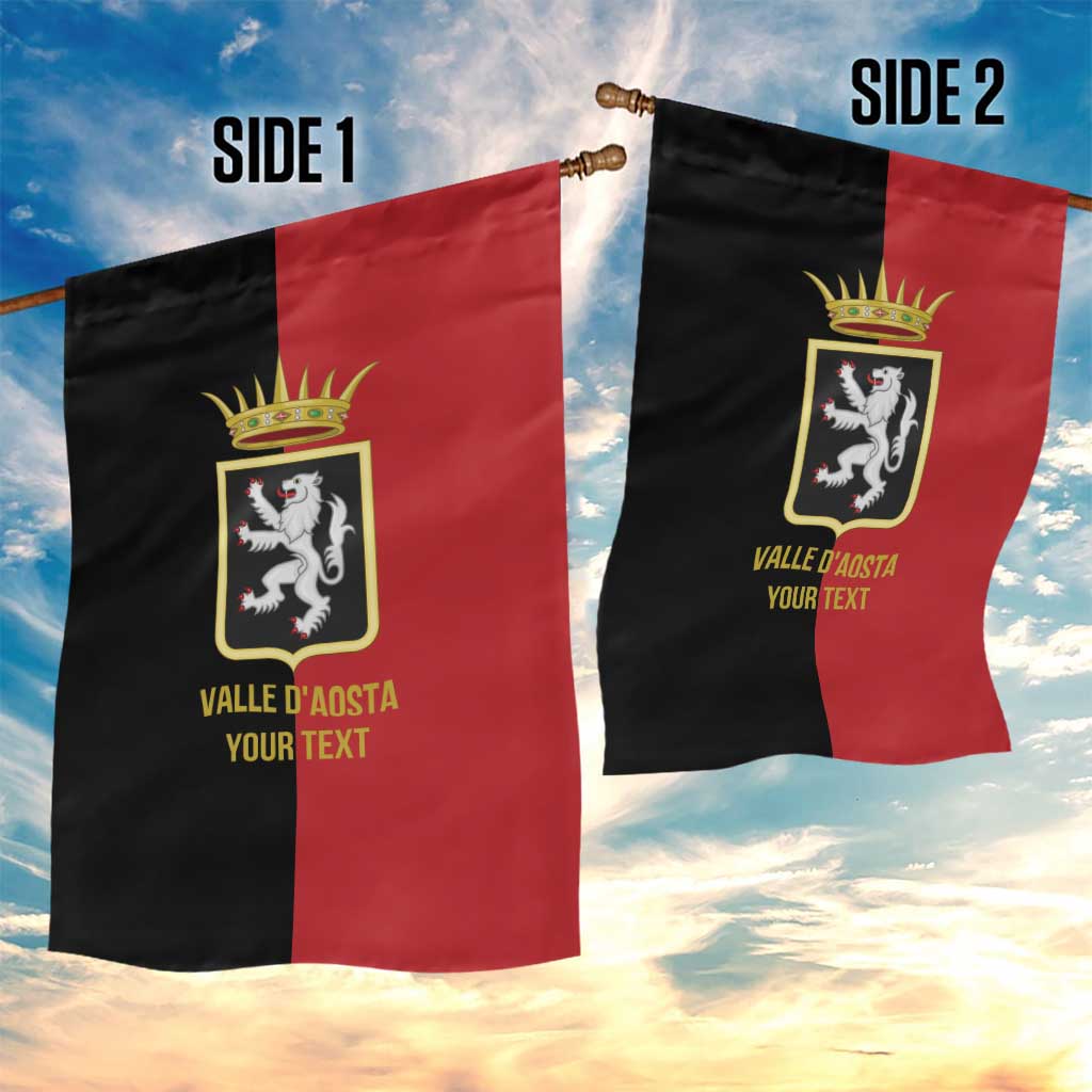 Personalized Italy Aosta Valley Garden Flag Inspiration Flags Style