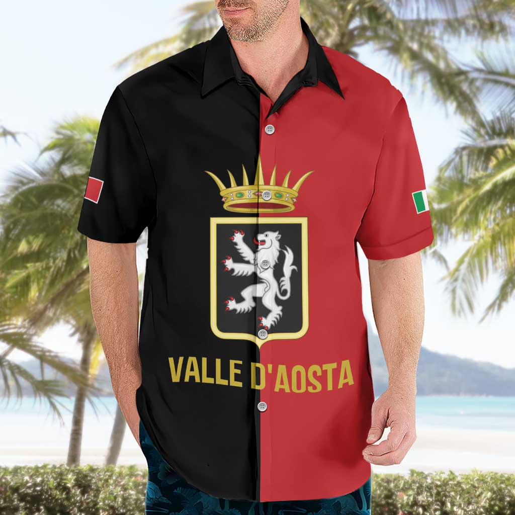 Personalized Italy Aosta Valley Hawaiian Shirt Inspiration Flags Style