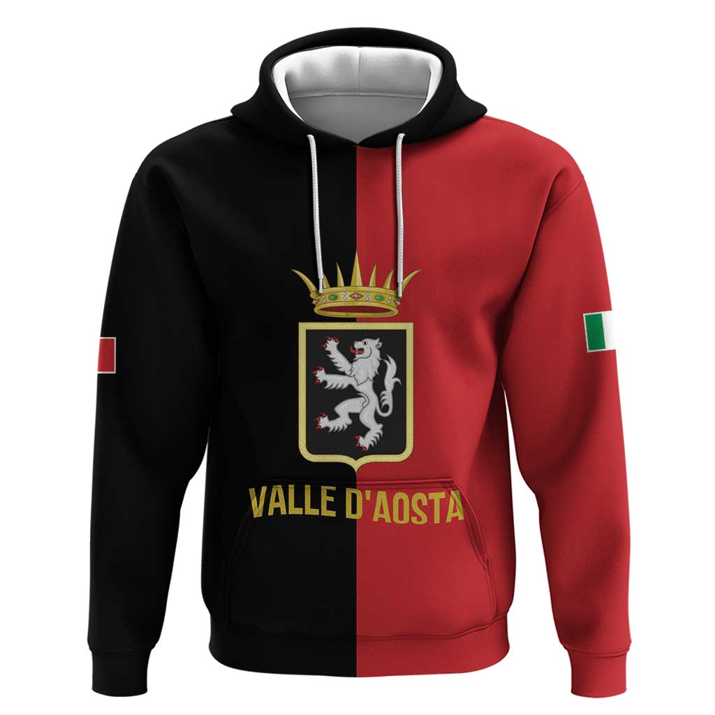 Personalized Italy Aosta Valley Hoodie Inspiration Flags Style