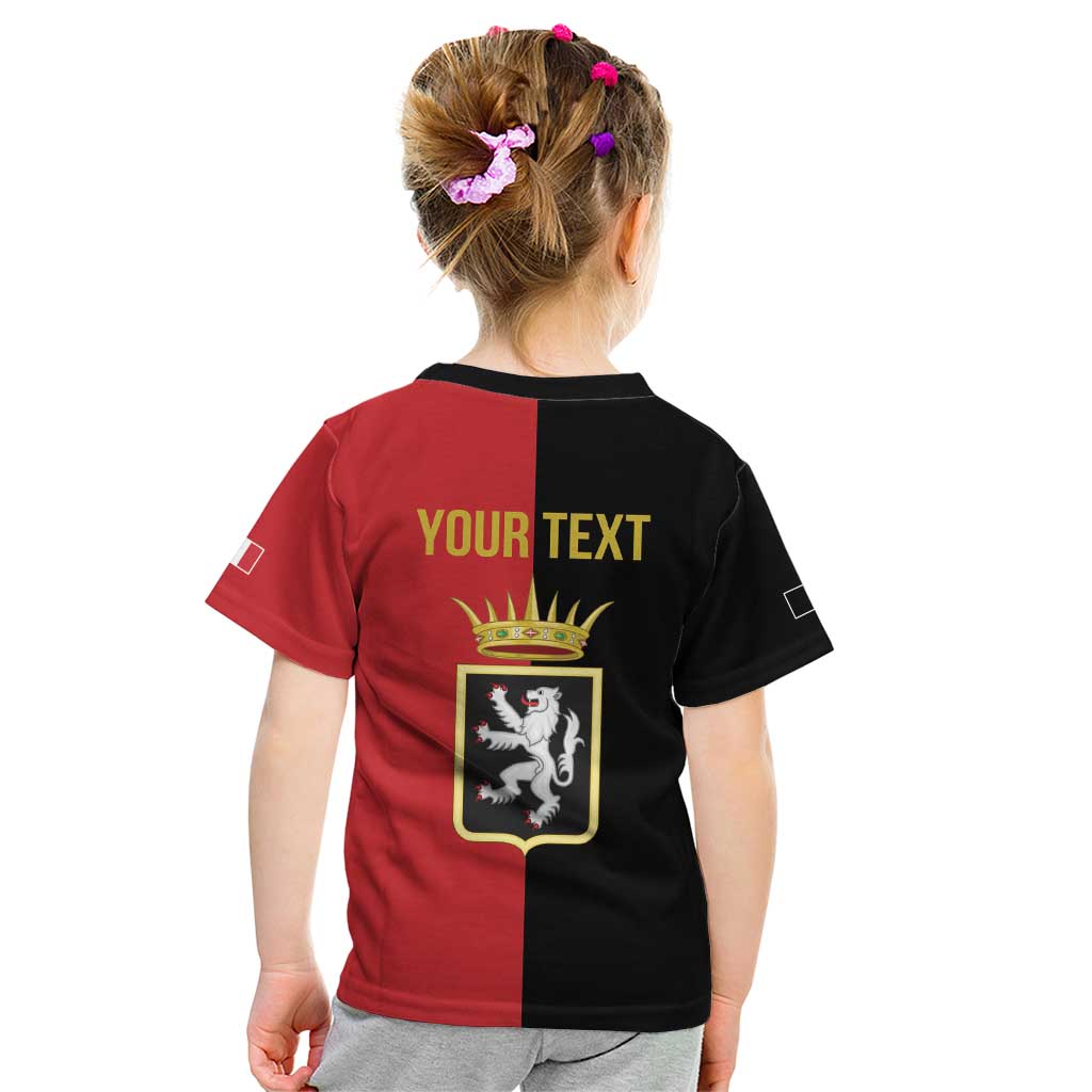 Personalized Italy Aosta Valley Kid T Shirt Inspiration Flags Style