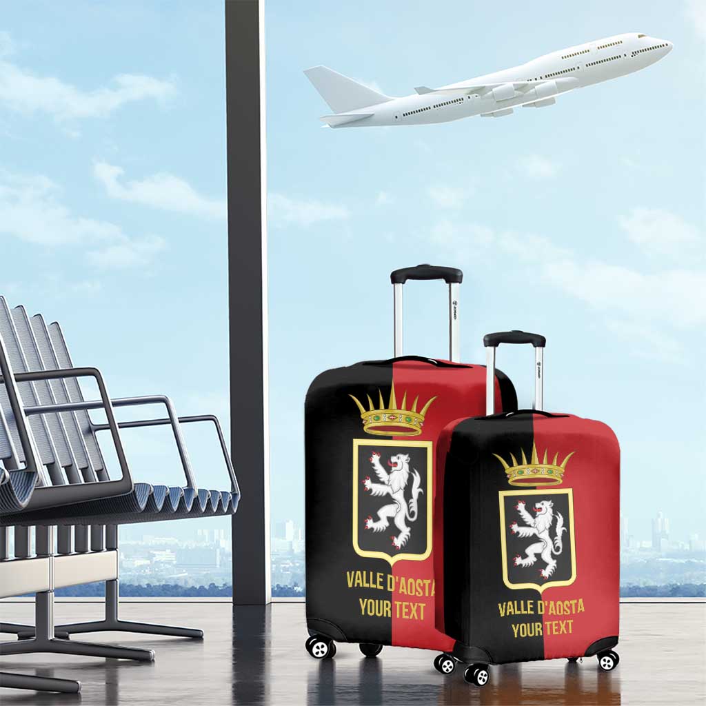 Personalized Italy Aosta Valley Luggage Cover Inspiration Flags Style