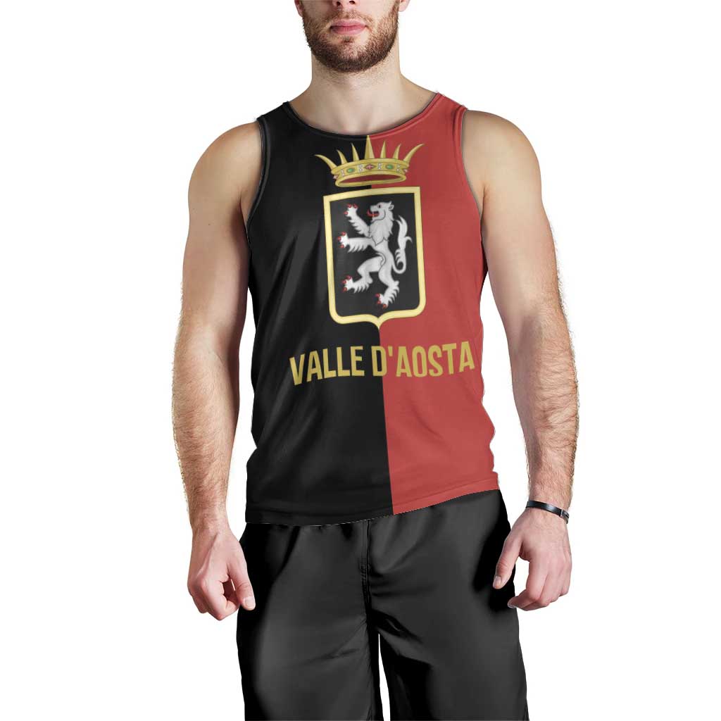 Personalized Italy Aosta Valley Men Tank Top Inspiration Flags Style