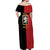 Personalized Italy Aosta Valley Off Shoulder Maxi Dress Inspiration Flags Style
