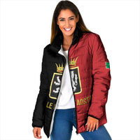 Personalized Italy Aosta Valley Padded Jacket Inspiration Flags Style - Wonder Print Shop