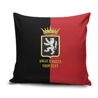 Personalized Italy Aosta Valley Pillow Cover Inspiration Flags Style - Wonder Print Shop