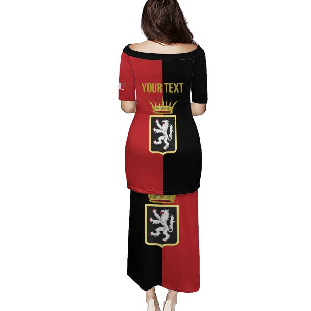 Personalized Italy Aosta Valley Puletasi Inspiration Flags Style