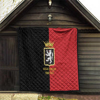 Personalized Italy Aosta Valley Quilt Inspiration Flags Style