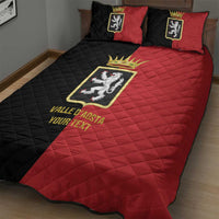 Personalized Italy Aosta Valley Quilt Bed Set Inspiration Flags Style