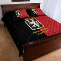 Personalized Italy Aosta Valley Quilt Bed Set Inspiration Flags Style