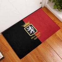 Personalized Italy Aosta Valley Rubber Doormat Inspiration Flags Style
