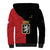 Personalized Italy Aosta Valley Sherpa Hoodie Inspiration Flags Style
