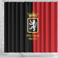 Personalized Italy Aosta Valley Shower Curtain Inspiration Flags Style