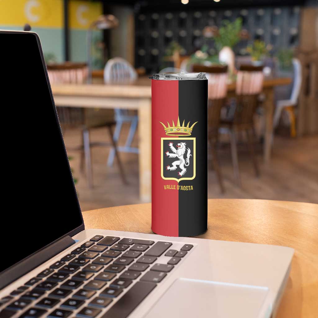 Personalized Italy Aosta Valley Skinny Tumbler Inspiration Flags Style