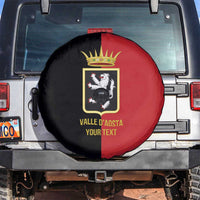 Personalized Italy Aosta Valley Spare Tire Cover Inspiration Flags Style
