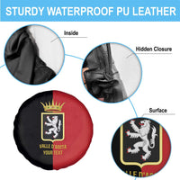 Personalized Italy Aosta Valley Spare Tire Cover Inspiration Flags Style