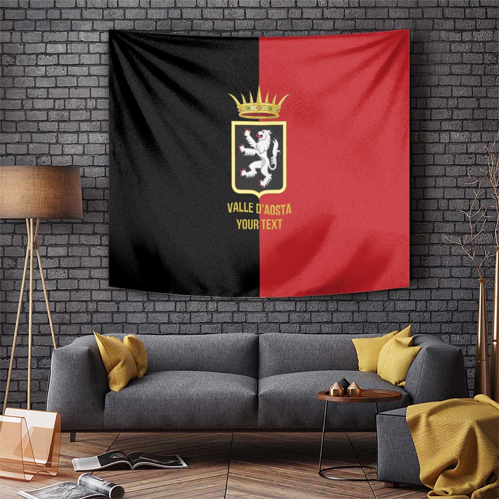Personalized Italy Aosta Valley Tapestry Inspiration Flags Style