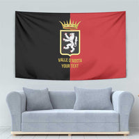 Personalized Italy Aosta Valley Tapestry Inspiration Flags Style