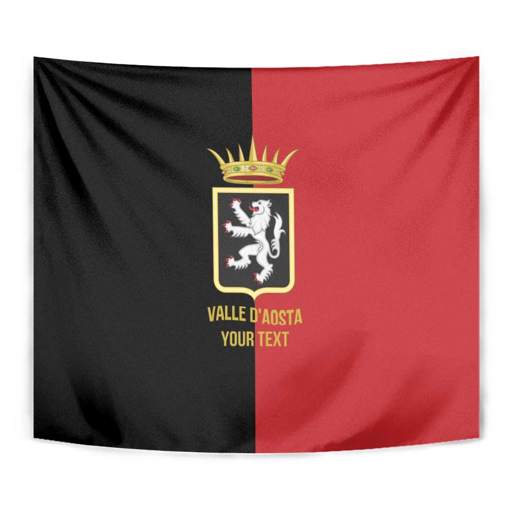 Personalized Italy Aosta Valley Tapestry Inspiration Flags Style