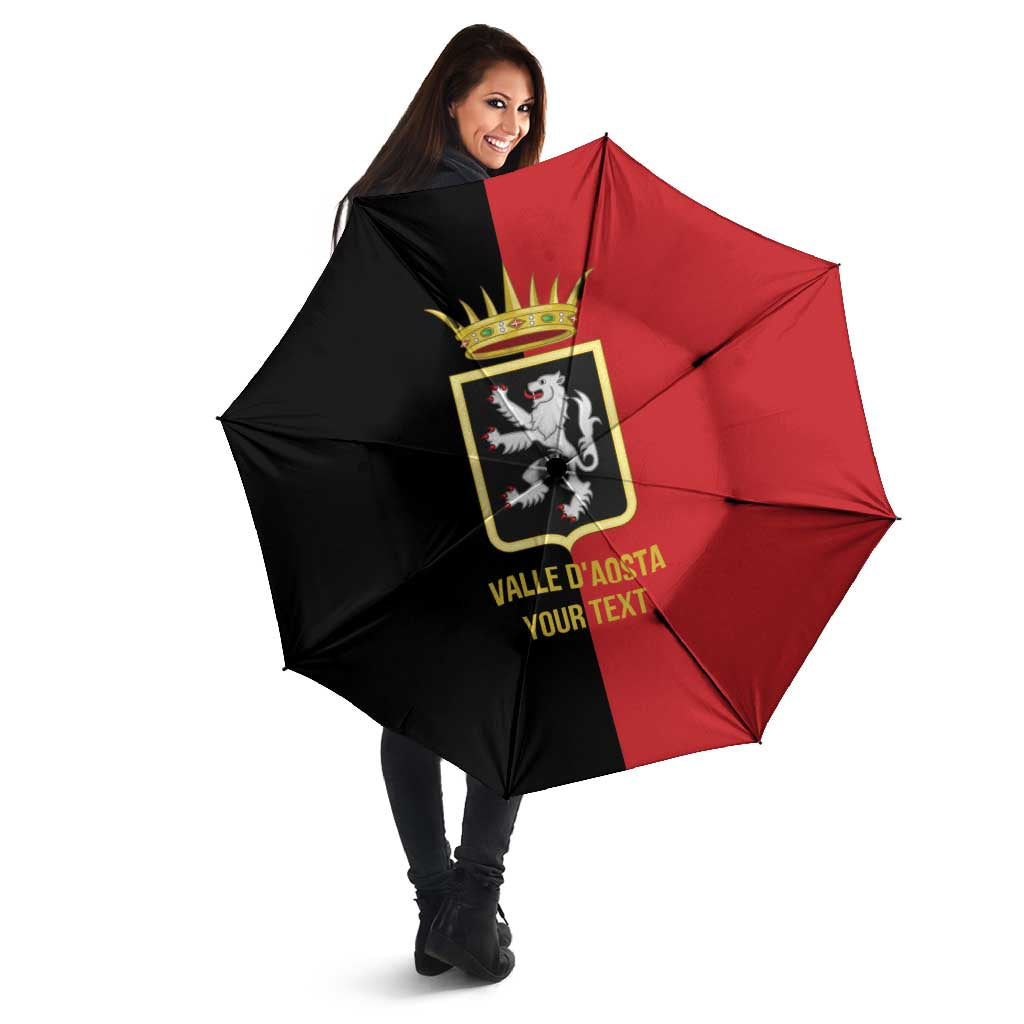 Personalized Italy Aosta Valley Umbrella Inspiration Flags Style - Wonder Print Shop