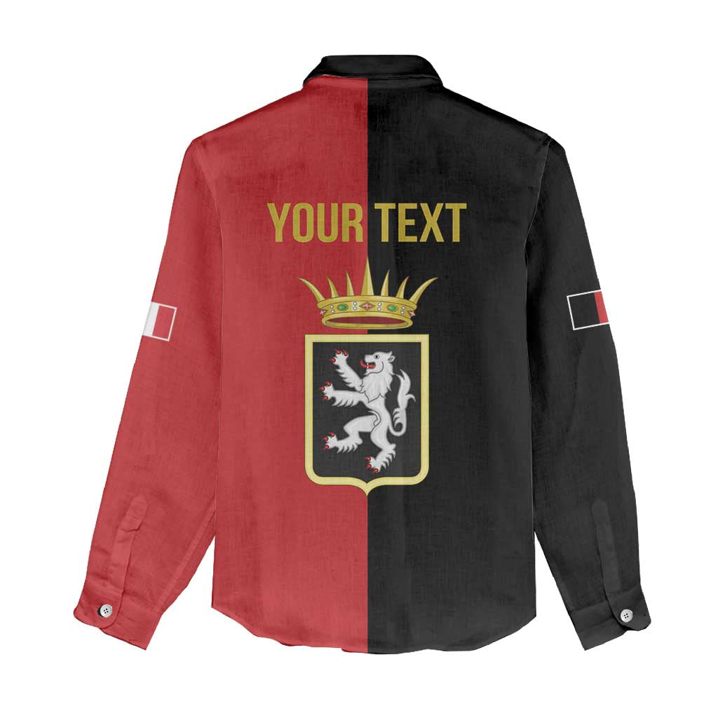Personalized Italy Aosta Valley Women Casual Shirt Inspiration Flags Style