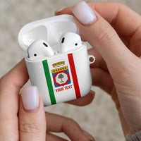 Personalized Italy Apulia AirPods Case Inspiration Flags Style - Wonder Print Shop