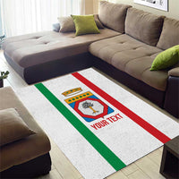 Personalized Italy Apulia Area Rug Inspiration Flags Style