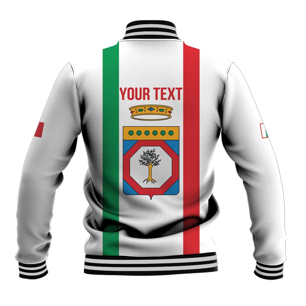 Personalized Italy Apulia Baseball Jacket Inspiration Flags Style