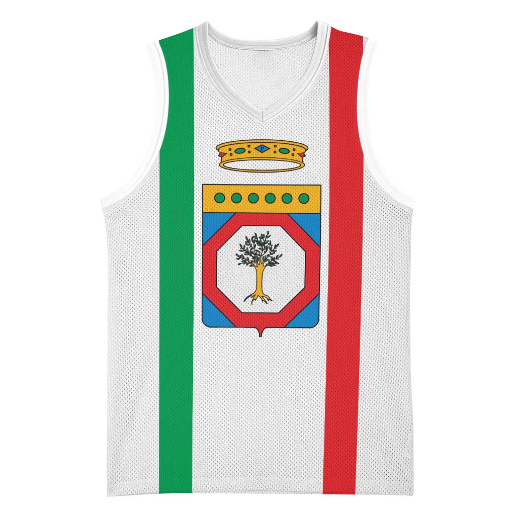 Personalized Italy Apulia Basketball Jersey Inspiration Flags Style - Wonder Print Shop