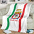 Personalized Italy Apulia Blanket Inspiration Flags Style