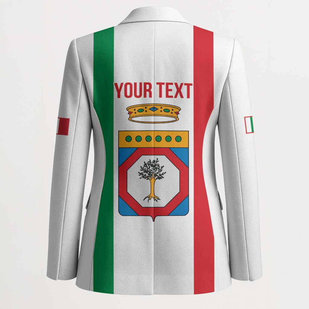 Personalized Italy Apulia Blazer Inspiration Flags Style - Wonder Print Shop