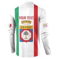 Personalized Italy Apulia Button Sweatshirt Inspiration Flags Style