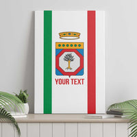 Personalized Italy Apulia Canvas Wall Art Inspiration Flags Style