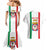 Personalized Italy Apulia Couples Matching Mermaid Dress and Hawaiian Shirt Inspiration Flags Style