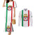 Personalized Italy Apulia Couples Matching Mermaid Dress and Long Sleeve Button Shirt Inspiration Flags Style