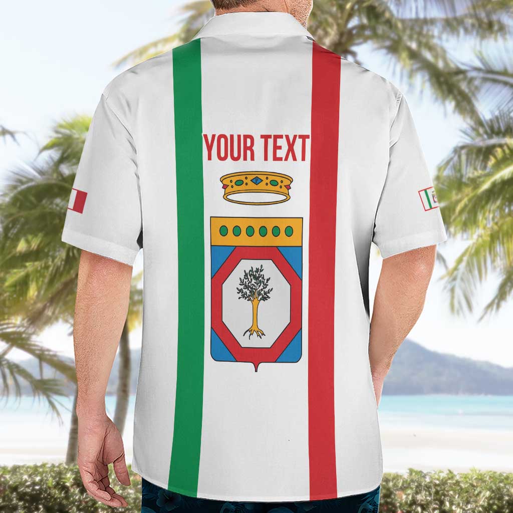 Personalized Italy Apulia Hawaiian Shirt Inspiration Flags Style